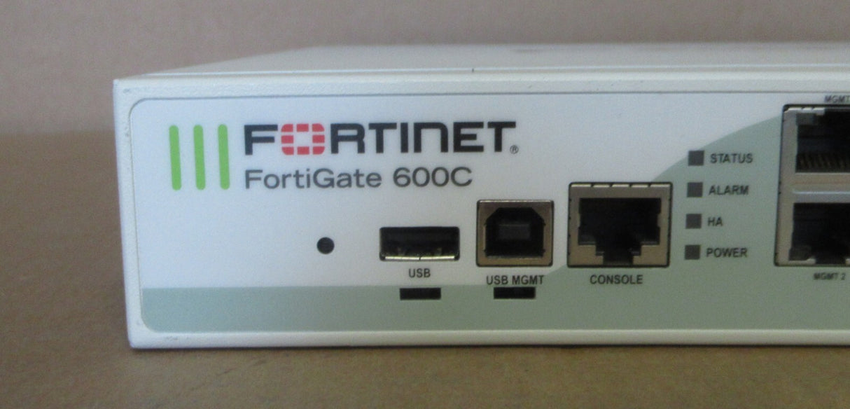 Fortinet FortiGate 600C FG-600C Rackmount Firewall Security Appliance P08908-02