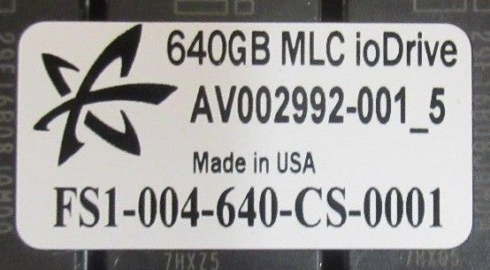 Fujitsu Fusion-iO ioDrive 640GB NVMe MLC/s PCI-Express x4 SSD S26361-F4522-E641