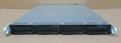 Supermicro CSE-815 X10SLM+-LN4F CTO E3-1200 v3/v4 4x DIMM 4x 3.5" Bay 1U Server