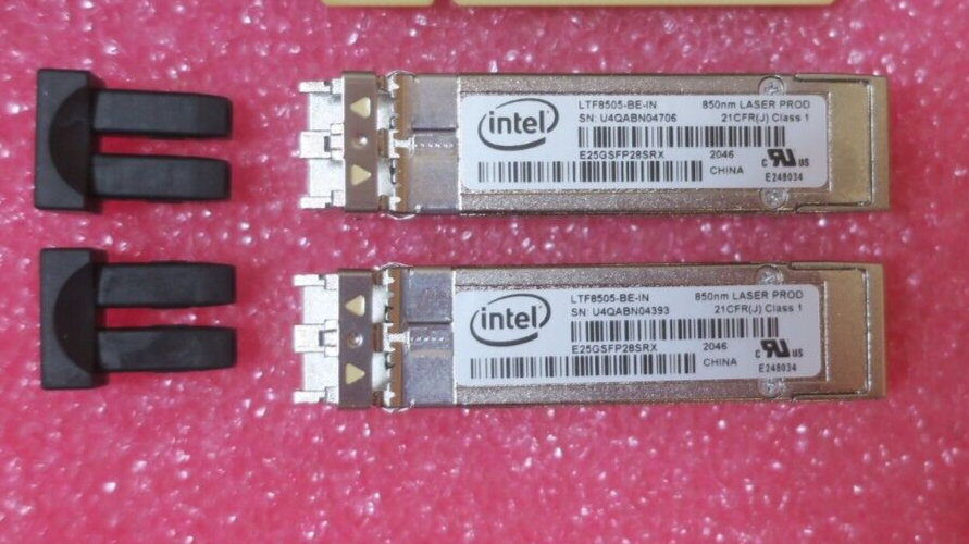 Fujitsu E810-XXVDA2 2x 25G SFP28 PCIE Network Adapter + 2x SFP S26361-F5822-L502