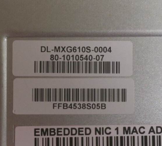 Dell EMC Networking MXG610s 32Gb FC Switch Module Mid-Level 9NXH2 For MX7000