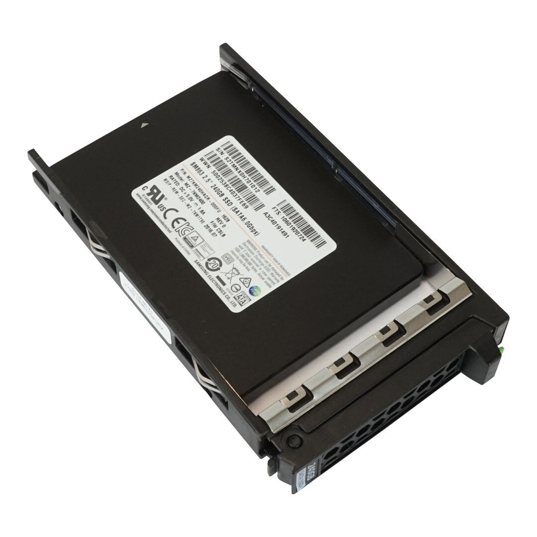 NEW Fujitsu 240GB 2.5" SATA 6Gb/s Solid State Drive SSD S26361-F5675-L240
