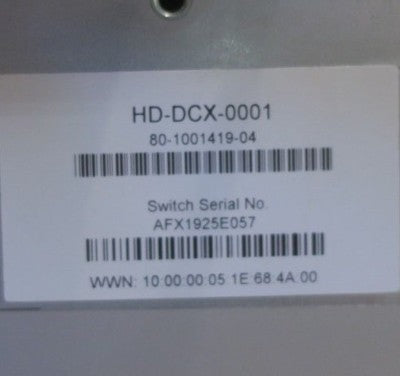 Brocade Connectrix Director Switch HD-DCX-0001 3x FC8-48 3x FC8-32 2x CP8 2x CR8