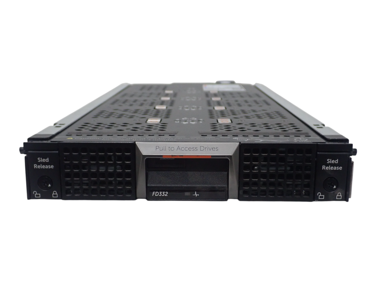 Dell PowerEdge FD332 16-Bay 2.5" SAS/SATA HBA330 Storage Block Node For FX2/FX2S