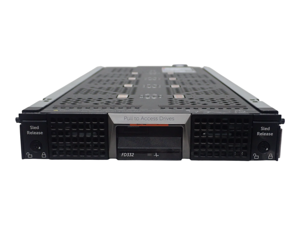 Dell PowerEdge FD332 16-Bay 2.5" SAS/SATA HBA330 Storage Block Node For FX2/FX2S