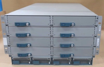 Cisco N20-C6508 UCS 5108 Blade Server Chassis w/4xPSU/8xFAN/2xFabric Extender
