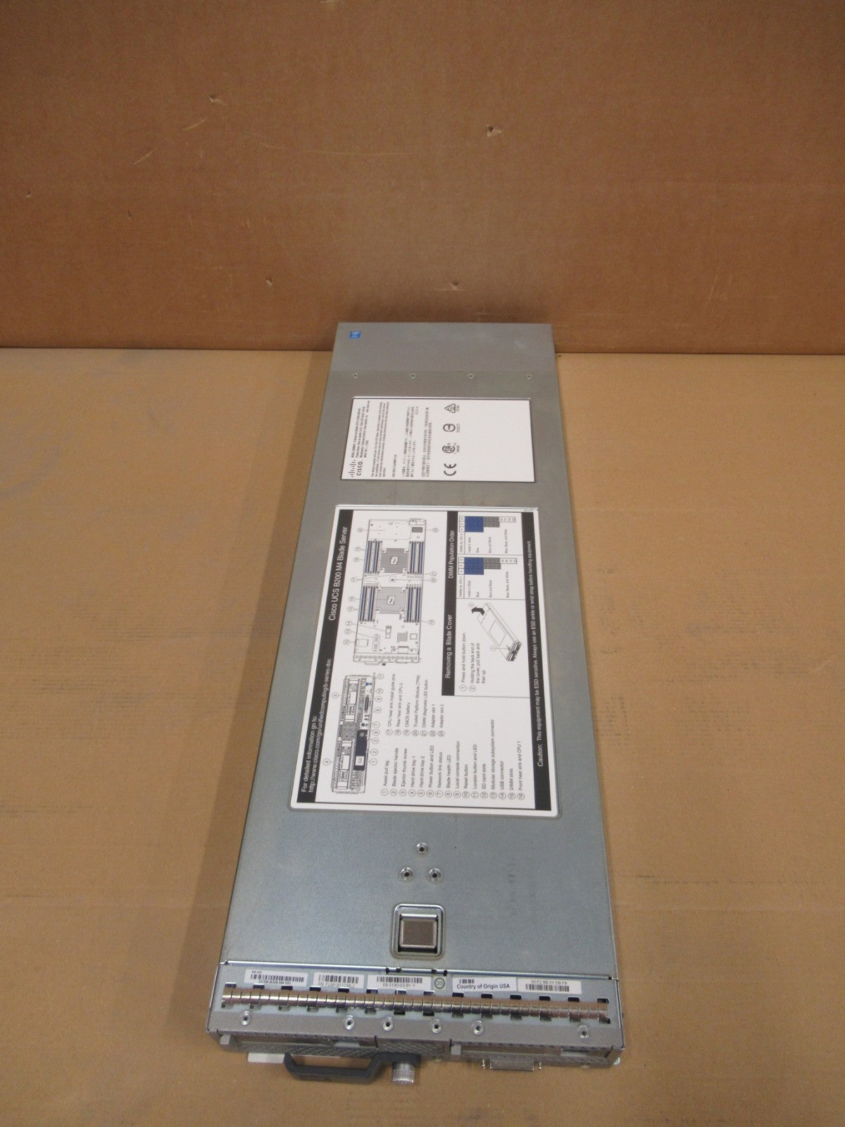 Cisco UCSB-B200-M4 UCS B200 M4 CTO Configure to Order Blade Server no CPU,no mem