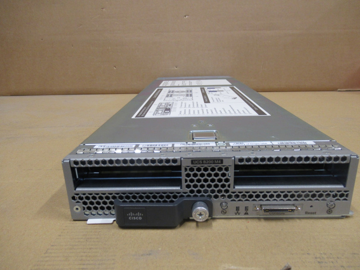 Cisco UCSB-B200-M4 UCS B200 M4 CTO Configure to Order Blade Server no CPU,no mem
