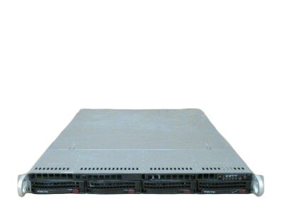 Supermicro 1U CSE-815 H8DGU-F 2x 16 Core AMD 6272 2.10Ghz 128GB RAM 4 Bay Server