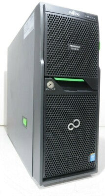 Fujitsu Primergy TX140 S2 Tower Server Quad-Core E3-1230v3 16GB Ram 2x 500GB HDD