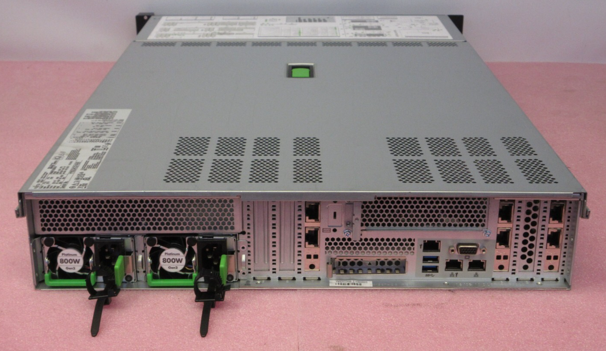 Fujitsu Primergy RX2540 M4 2x Gold 5115 384GB Ram 7.68TB SSD 48TB HDD 2U Server