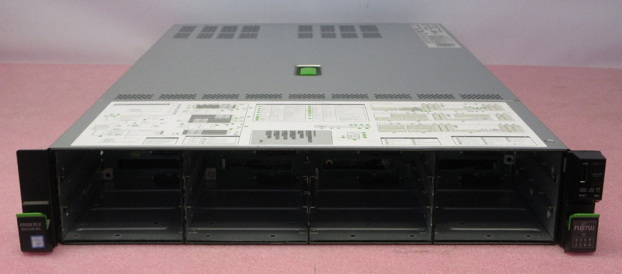 Fujitsu Primergy RX2540 M4 2x Xeon Scalable 12-Bay 3.5" SAS CP403i 2U CTO Server