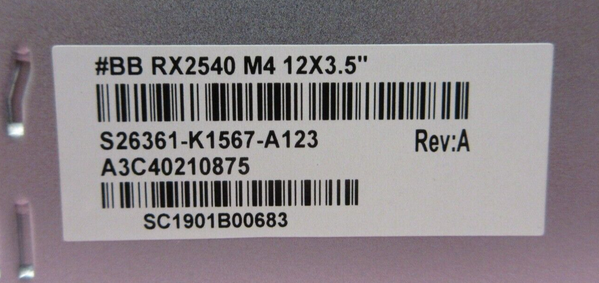 Fujitsu Primergy RX2540 M4 2x Xeon Scalable 12-Bay 3.5" SAS CP403i 2U CTO Server
