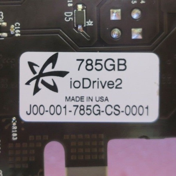 Fusion-io ioDrive II 785GB MLC PCI-E 2.0 x4 Solid State SSD J00-001-785G-CS-0001