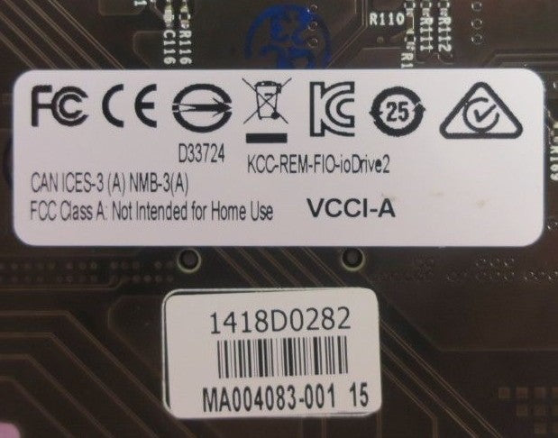 Fusion-io ioDrive II 785GB MLC PCI-E 2.0 x4 Solid State SSD J00-001-785G-CS-0001