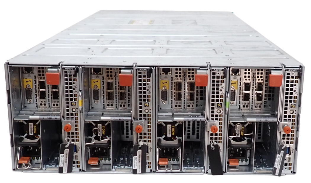 Dell EMC PowerScale Archive A3000 80Bay 4-Node 4U NAS Storage +10x 4-Bay Caddies