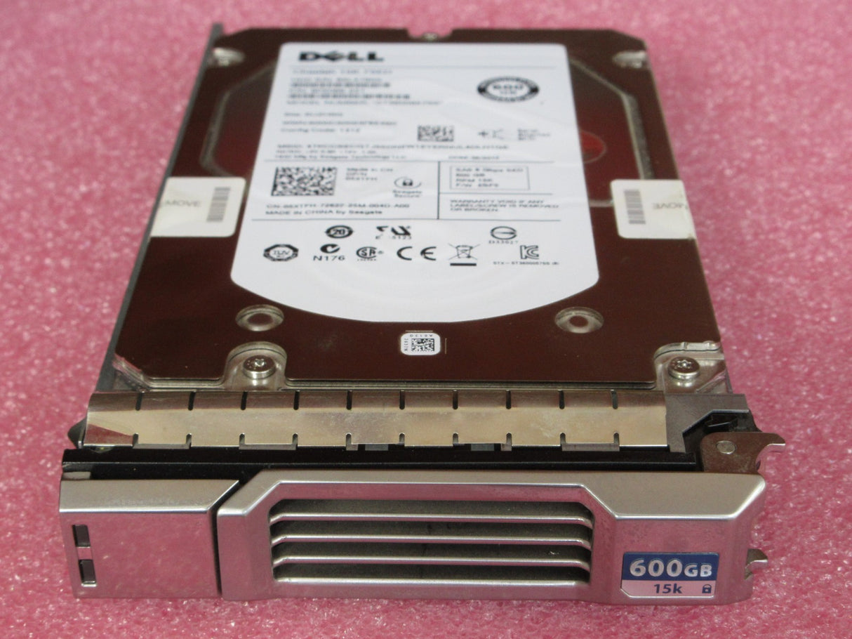 Dell EqualLogic 600GB 3.5" SAS 6GB/s 15K 16MB HDD Hot-Swap Hard Drive 5XTFH