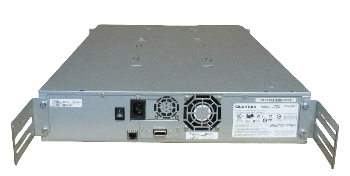 Quantum Superloader 3 L700 EC-L2KAE-YF LTO4 16-Slot Rack Tape Drive Autoloader