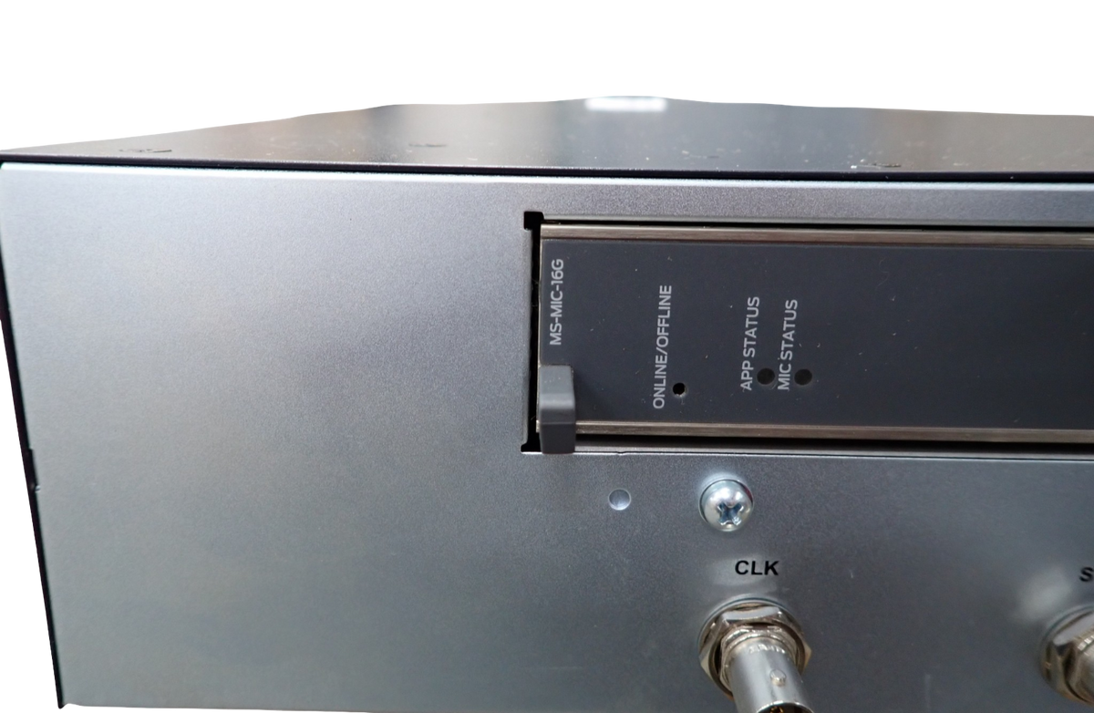 Juniper MX80-T With 1x MIC-3D-2XGE-XFP 1x MS-MIC-16G 2x PSU