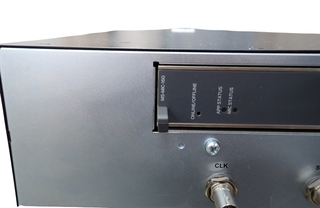 Juniper MX80-T With 1x MIC-3D-2XGE-XFP 1x MS-MIC-16G 2x PSU