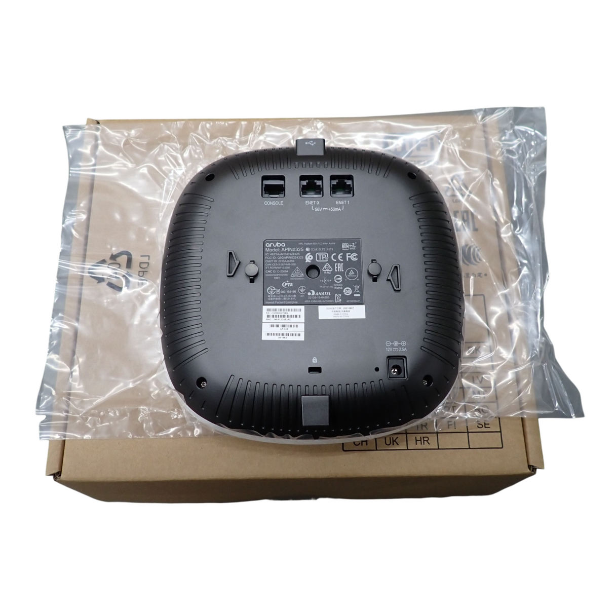 New HPE Aruba AP-325 Dual Radio MU-MIMO 802.11ac Wireless Access Point JW186A