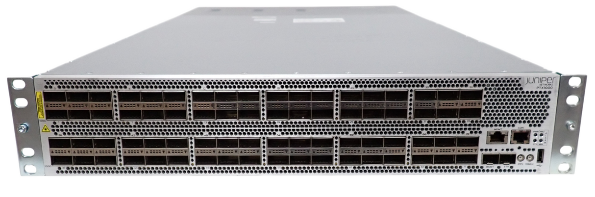 Juniper PTX1000-72Q 288x 10GE /72x 40GE / 24x 100GE QSFP+ Packet Transfer Router