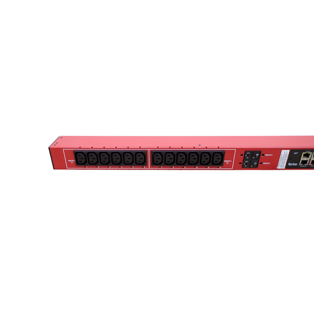 Raritan PX3-5703-V2A6K1 Three-phase 400V 32A 36x C13 0U Metered Switched PDU