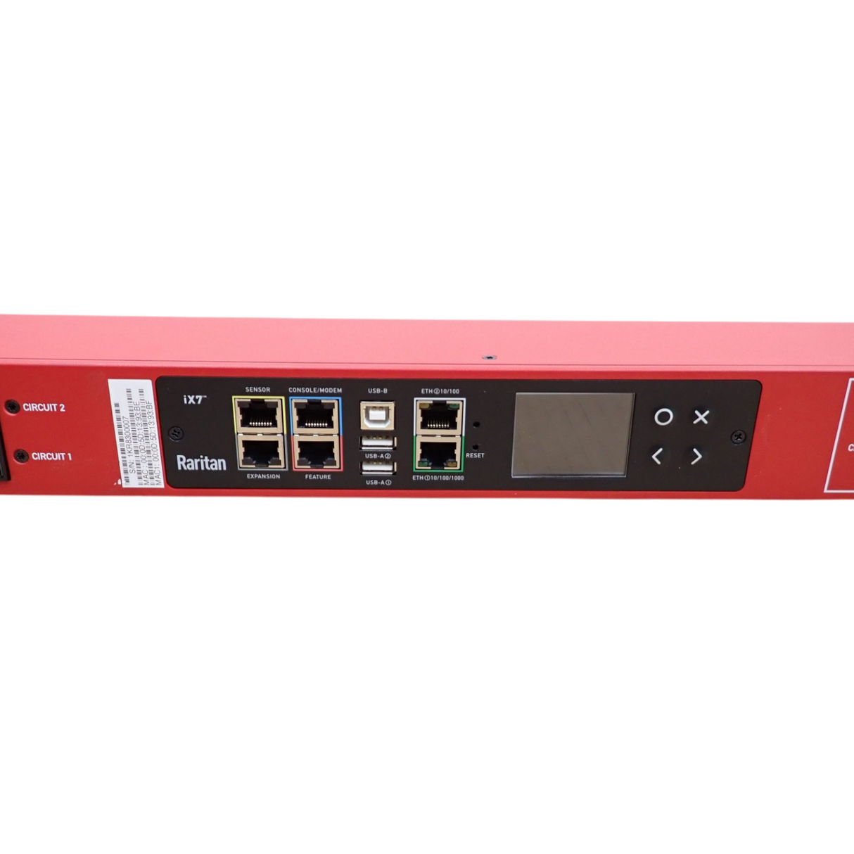 Raritan PX3-5703-V2A6K1 Three-phase 400V 32A 36x C13 0U Metered Switched PDU