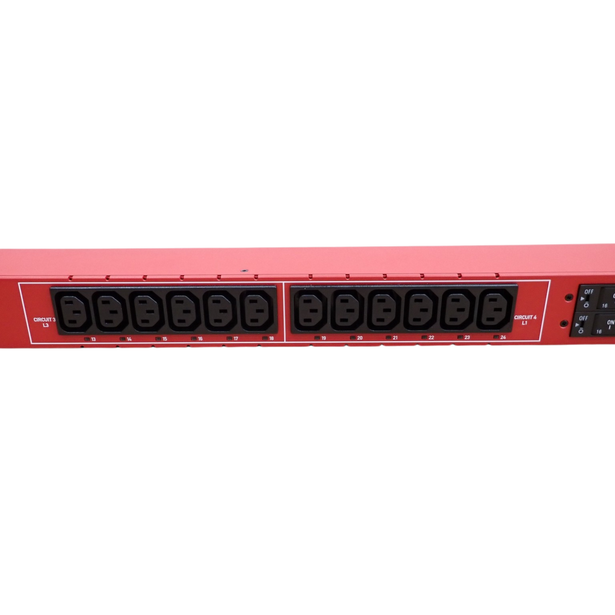 Raritan PX3-5703-V2A6K1 Three-phase 400V 32A 36x C13 0U Metered Switched PDU