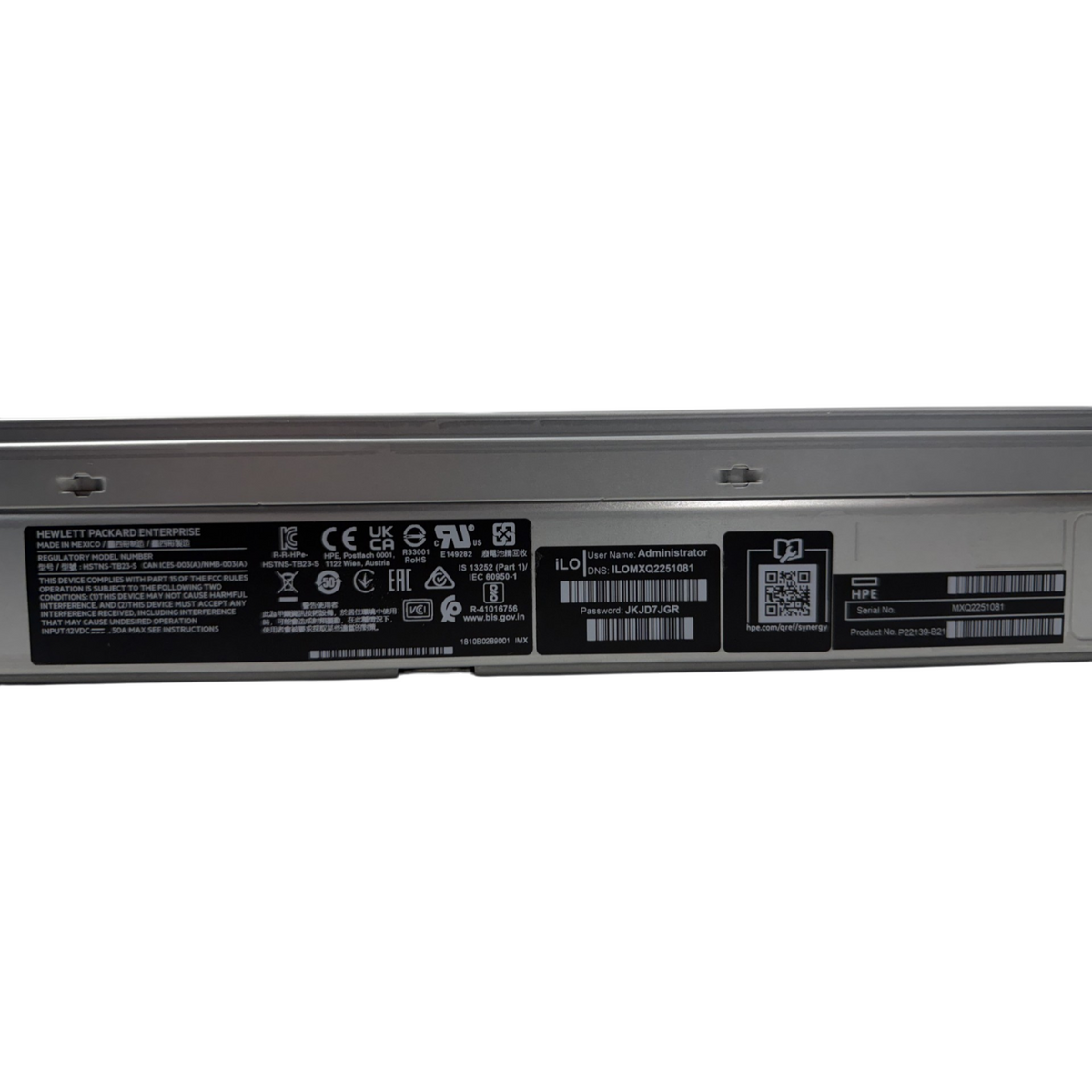 HPE Synergy 480 Gen10 Plus CTO Compute Module 2x 3rd Scalable 2xHsink P22139-B21