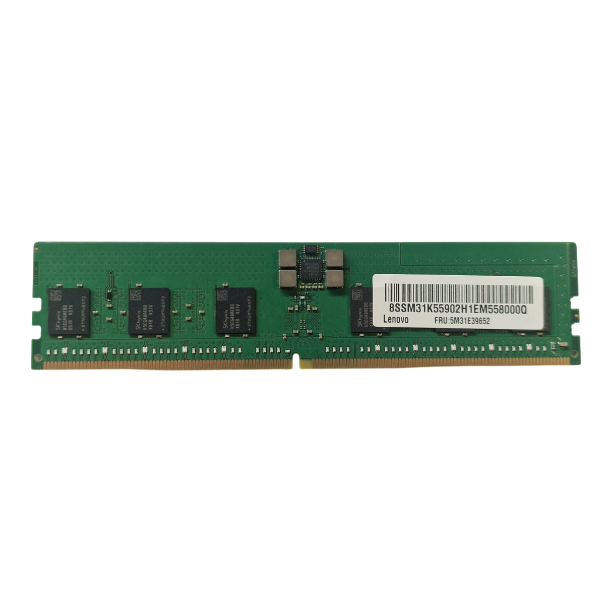 SK Hynix HMCG78AEBRA107N Lenovo 16GB 1Rx8 PC5-4800B ECC RDIMM Memory 5M31E39652