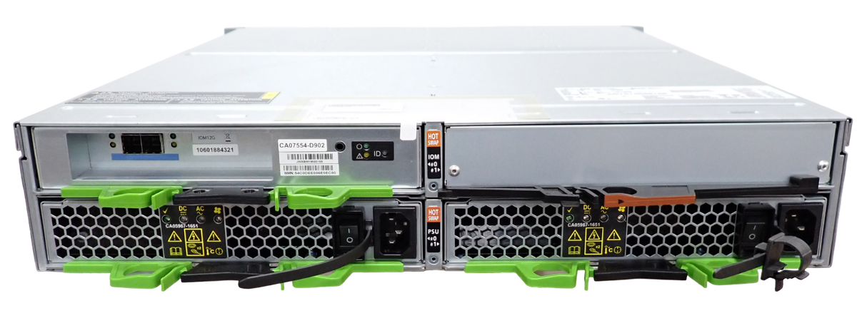NEW Fujitsu Eternus JX40 S2 12x 6TB LFF HDD Storage Shelf FTS:ETJEBDU +1x IOM12G