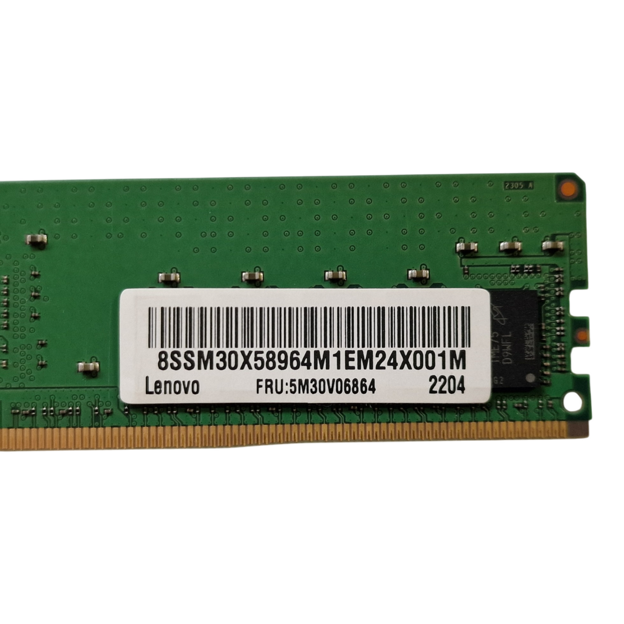 Micron MTA18ASF2G72PDZ-3G2 Lenovo 16GB 2Rx8 PC4-3200AA ECC RDIMM RAM 5M30V06864