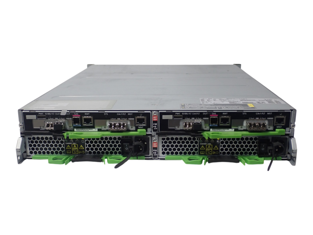 Fujitsu Eternus DX200 S4 12-Bay 3.5" 2x CA07662-D122 CA07336-C011 CA07662-C009