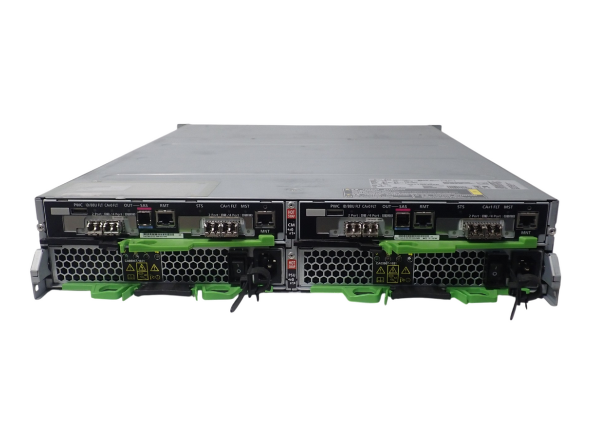 Fujitsu Eternus DX200 S4 12-Bay 3.5" CA07662-D122 CA07554-D122 2x CA07662-C009