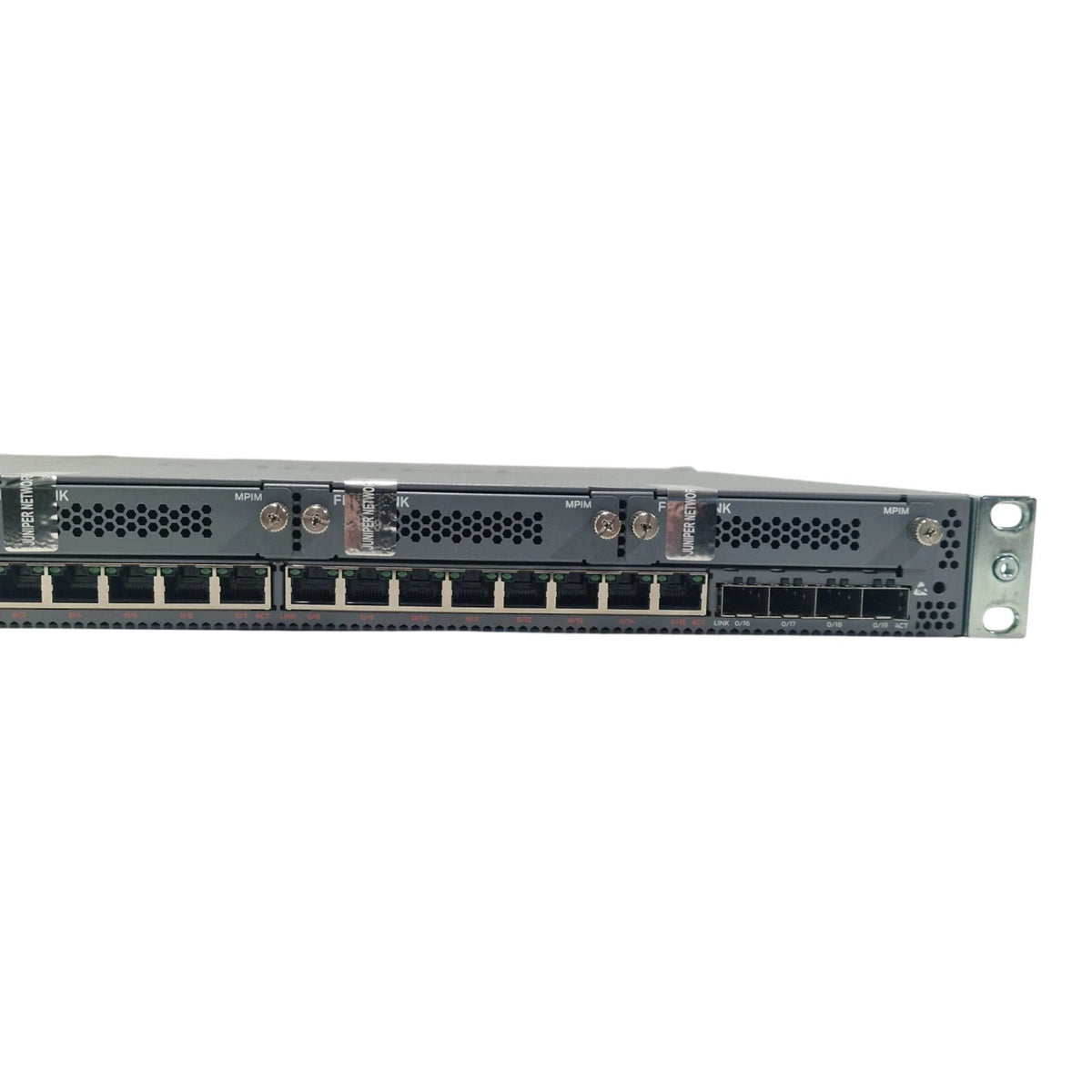 Juniper SRX380-P-SYS-JB-AC 16x 1GE RJ45 PoE+ 4x 10GE SFP+ 1U Firewall Appliance