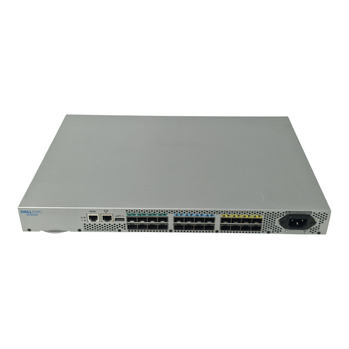 Brocade Dell DS-6610B G610 24x 32Gb SFP+ (8 Active) FC Switch EM-G610-8-16G-0