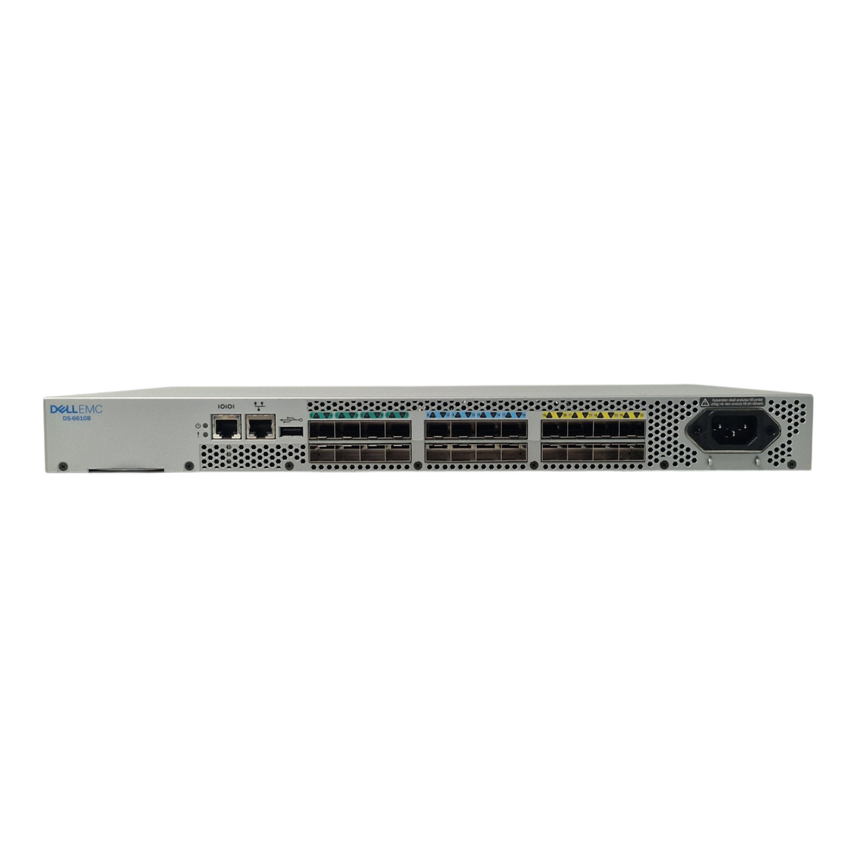 Brocade Dell DS-6610B G610 24x 32Gb SFP+ (8 Active) FC Switch EM-G610-8-16G-0