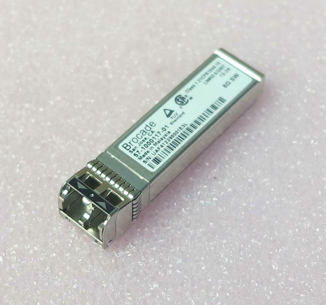 24x Brocade 8Gb 850nm 300m LC MMF SFP Transceiver 57-1000117-01 XBR-000163