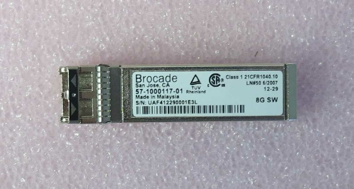 24x Brocade 8Gb 850nm 300m LC MMF SFP Transceiver 57-1000117-01 XBR-000163