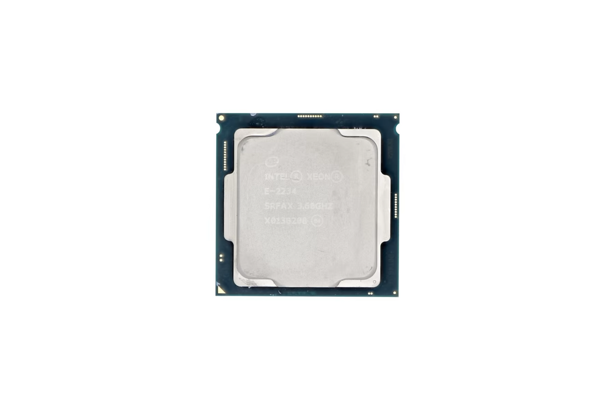 Intel Xeon E-2234 4-Core 3.60GHz 71W LGA1151 Processor SRFAX 8mb Cache