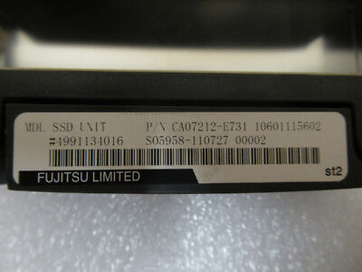 Fujitsu Zeus IOPS 100GB 2.5" SAS 6GB/s MLC Server SSD CA07212-E731 FTS:ETLSS1HAG