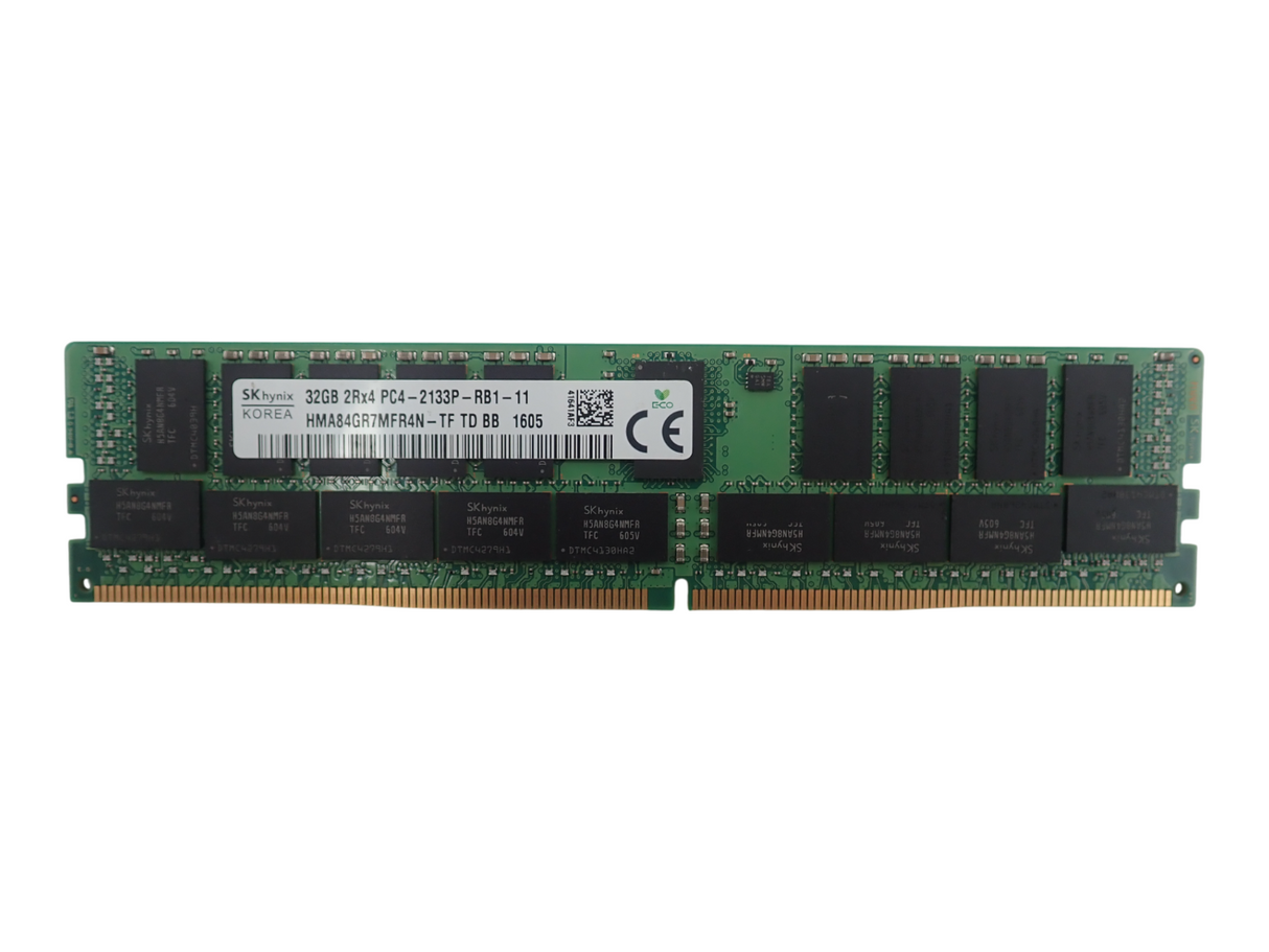 SK Hynix 32GB 2Rx4 PC4-2133P DDR4-17000 ECC REG Server Memory HMA84GR7MFR4N-TF
