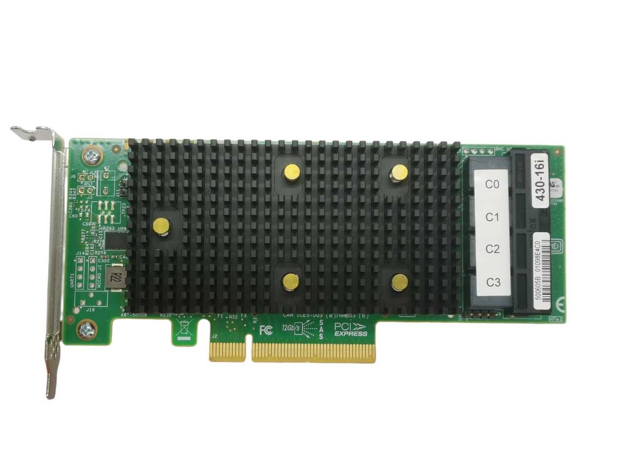 Lenovo ThinkSystem 430-16i 16-Port SAS/SATA 12G 2GB Cache Host Bus Adapter