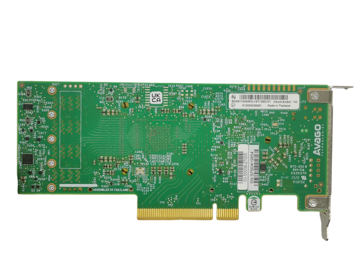 Lenovo ThinkSystem 430-16i 16-Port SAS/SATA 12G 2GB Cache Host Bus Adapter