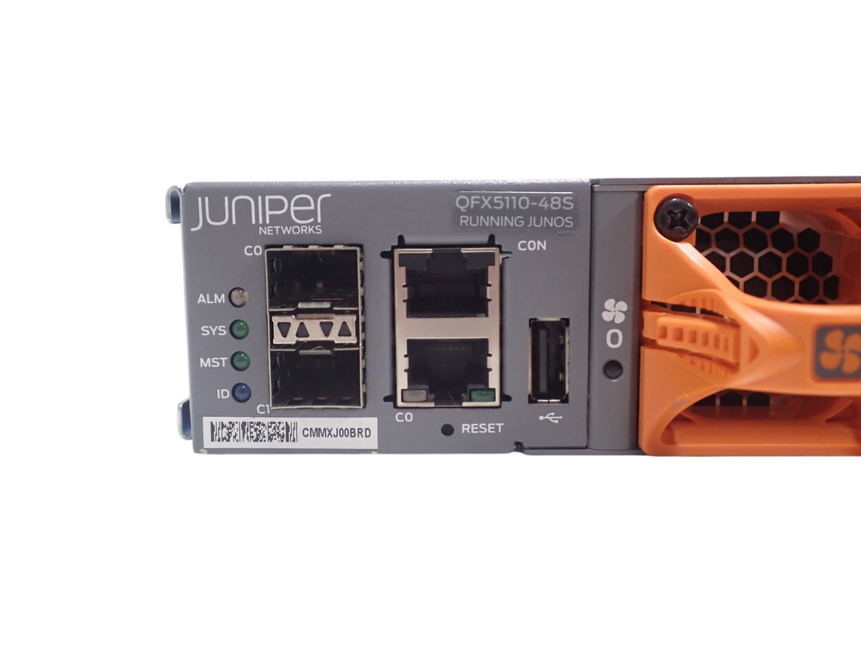 Juniper QFX5110-48S-AFO 48x 1/10Gb SFP+ +4x 40GbE QSFP+ Port L3 Switch 2x PSU