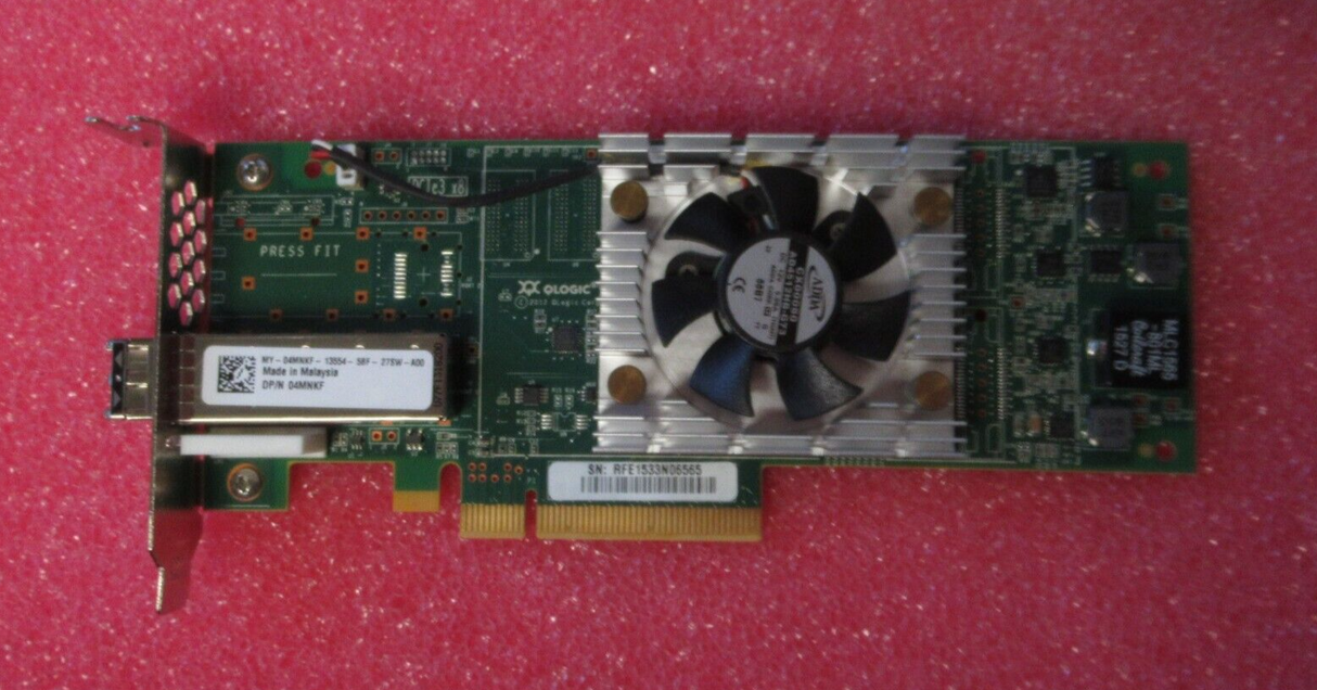 Dell QLogic QLE2660L-DEL 16Gb FC SFP+ Single Port Host Bus Adapter HBA 4MNKF