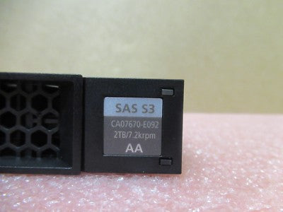 Fujitsu FTS:ETFNB2 CA07670-E092 3.5" 2TB 7.2K SAS 6G ST2000NM0023