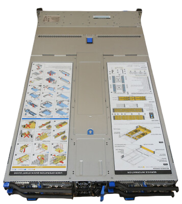QCT QuantaPlex T41S-2U 19x 2TB HDD 3x 800GB SSD 4x Node 8x E5-2620V3 1024GB Ram