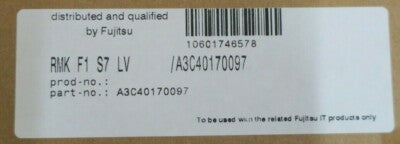 New Fujitsu Primergy RX2540 M1 M2 M4 RX300 S7 S8 Rack Rail Kit S26361-F2735-L175